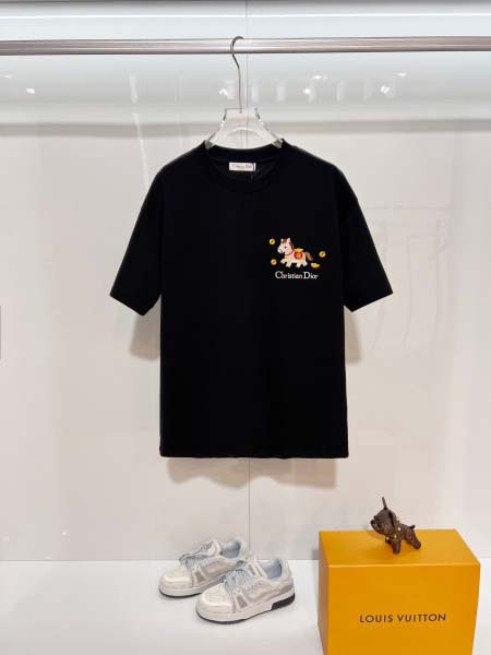 2026年6月22日春夏新作DIOR半袖 tシャツ高品質人気...
