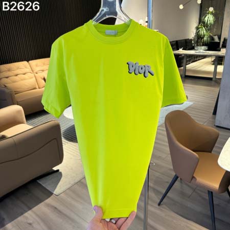 2026年6月23日春夏新作Dior半袖 tシャツ高品質人気...