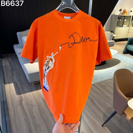 2026年6月23日春夏新作Dior半袖 tシャツ高品質人気...
