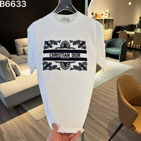 2026年6月23日春夏新作Dior半袖 tシャツ高品質人気...