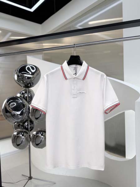 2026年6月23日春夏新作Prada半袖 tシャツ高品質人...