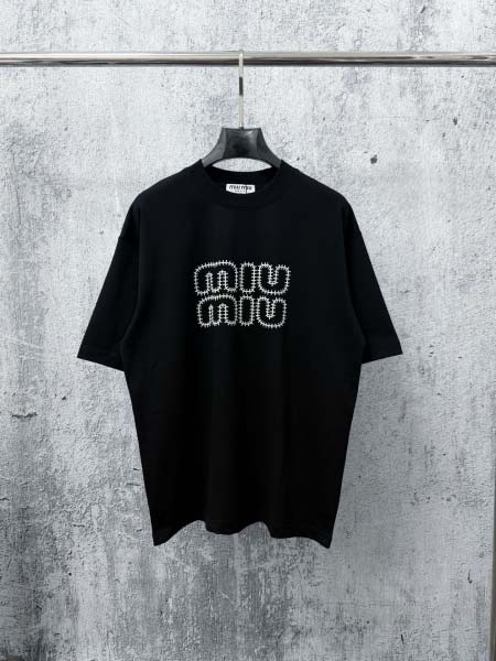 2026年6月25日春夏新作Miu Miutシャツ高品質人気...