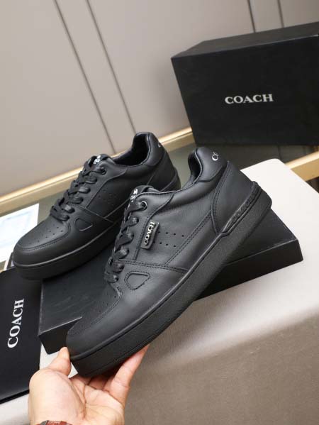 2026年7月1日入荷新品COACHカジュアルシューズ/スニーカー｜メンズ靴人気本革製ギフト/誕生日/TL工場