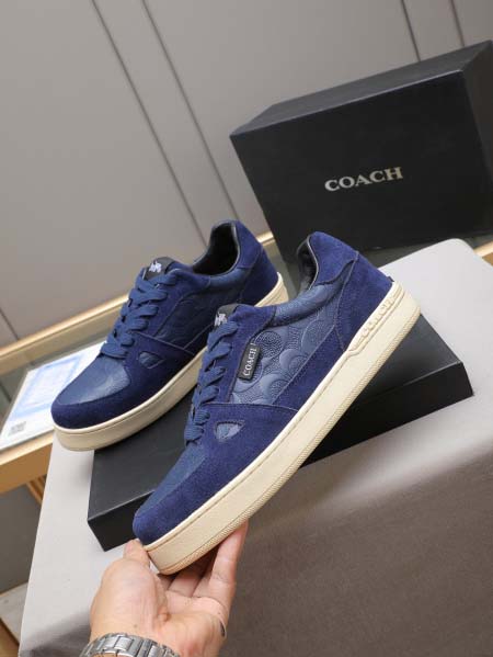 2026年7月1日入荷新品COACHカジュアルシューズ/スニーカー｜メンズ靴人気本革製ギフト/誕生日/TL工場