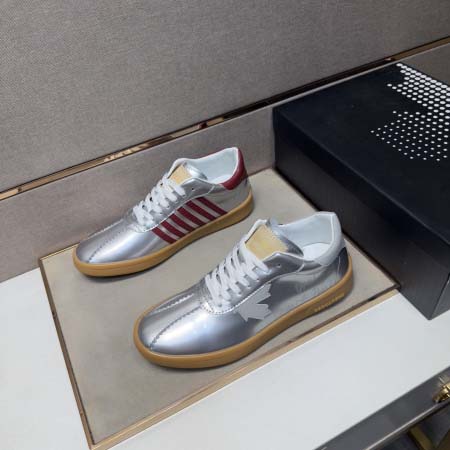 2026年7月1日入荷新品Dsquared2カジュアルシューズ/スニーカー｜メンズ靴人気本革製ギフト/誕生日/TL工場