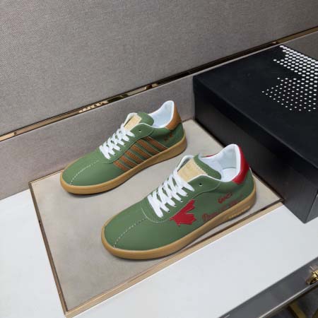 2026年7月1日入荷新品Dsquared2カジュアルシューズ/スニーカー｜メンズ靴人気本革製ギフト/誕生日/TL工場