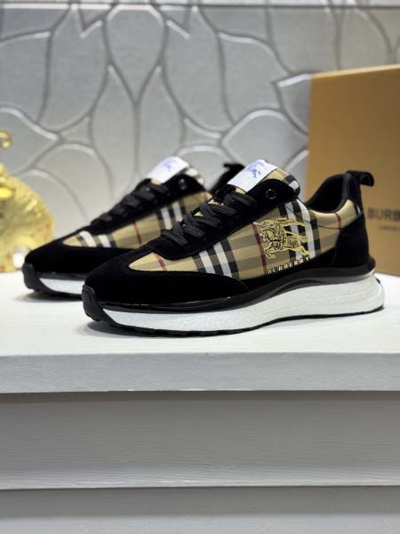 2026年7月6日入荷新品BURBERRYカジュアルシューズ/スニーカー｜メンズ靴人気本革製ギフト/誕生日/TL工場