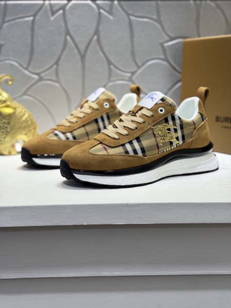 2026年7月6日入荷新品BURBERRYカジュアルシューズ/スニーカー｜メンズ靴人気本革製ギフト/誕生日/TL工場