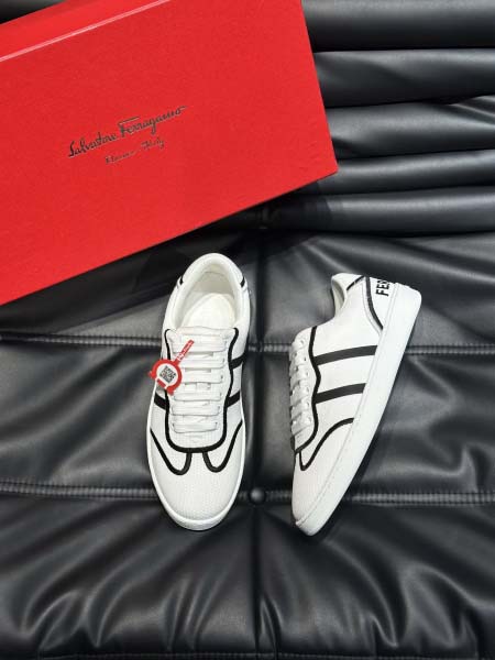 2026年7月6日入荷新品Ferragamoカジュアルシューズ/スニーカー｜メンズ靴人気本革製ギフト/誕生日/TL工場