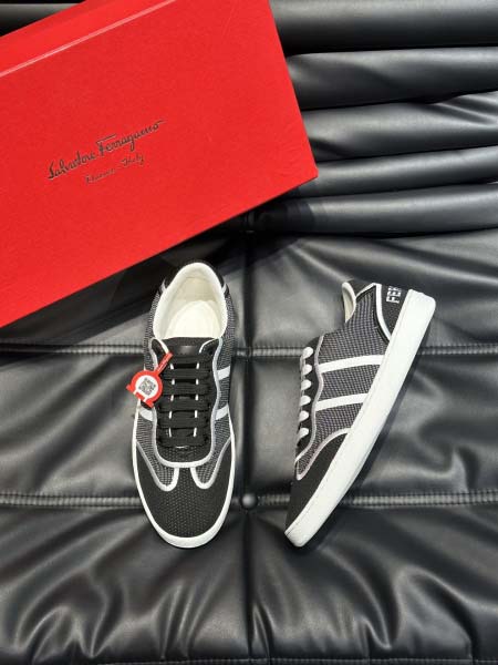 2026年7月6日入荷新品Ferragamoカジュアルシューズ/スニーカー｜メンズ靴人気本革製ギフト/誕生日/TL工場