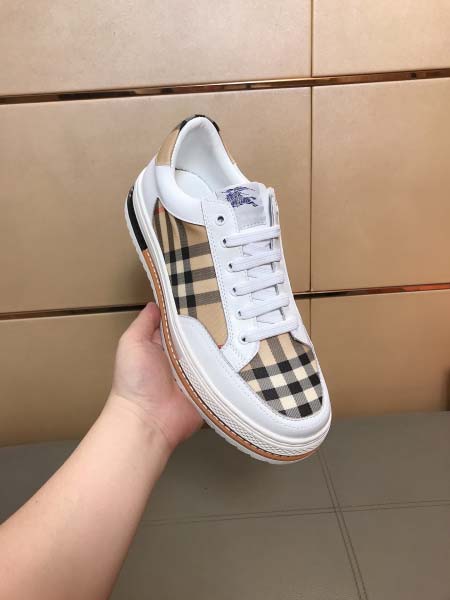 2026年7月7日入荷新品Burberryカジュアルシューズ/スニーカー｜メンズ靴人気本革製ギフト/誕生日/TL工場