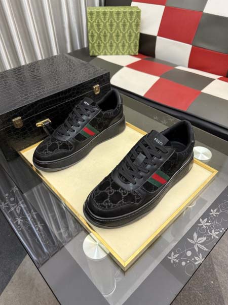 2026年7月7日入荷新品GUCCIカジュアルシューズ/スニーカー｜メンズ靴人気本革製ギフト/誕生日/TL工場