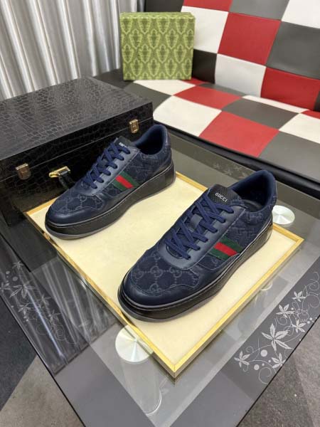 2026年7月7日入荷新品GUCCIカジュアルシューズ/スニーカー｜メンズ靴人気本革製ギフト/誕生日/TL工場