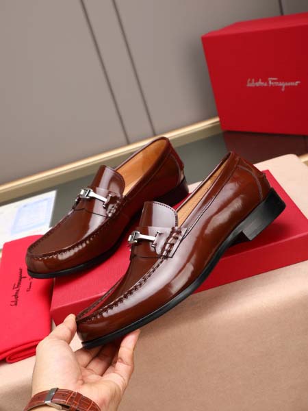2026年7月13日入荷新品Ferragamoカジュアルシューズ/スニーカー｜メンズ靴人気本革製ギフト/誕生日/TL工場