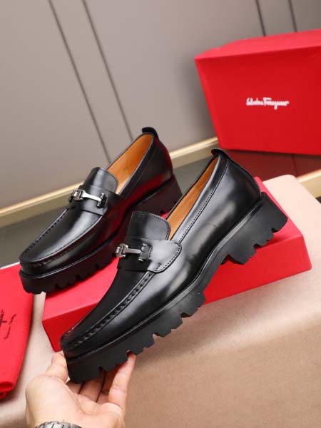 2026年7月13日入荷新品Ferragamoカジュアルシューズ/スニーカー｜メンズ靴人気本革製ギフト/誕生日/TL工場