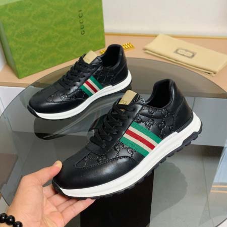 2026年7月13日入荷新品Gucciカジュアルシューズ/スニーカー｜メンズ靴人気本革製ギフト/誕生日/TL工場