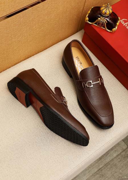 2026年7月16日入荷新品Ferragamoカジュアルシューズ/スニーカー｜メンズ靴人気本革製ギフト/誕生日/TL工場