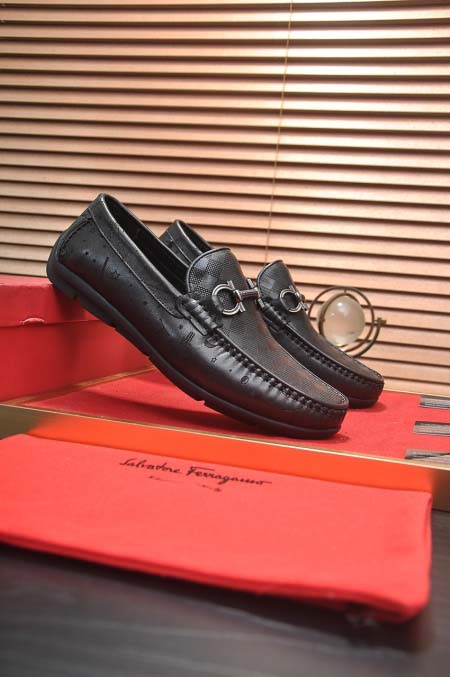2026年7月18日入荷新品Ferragamoカジュアルシューズ/スニーカー｜メンズ靴人気本革製ギフト/誕生日/TL工場