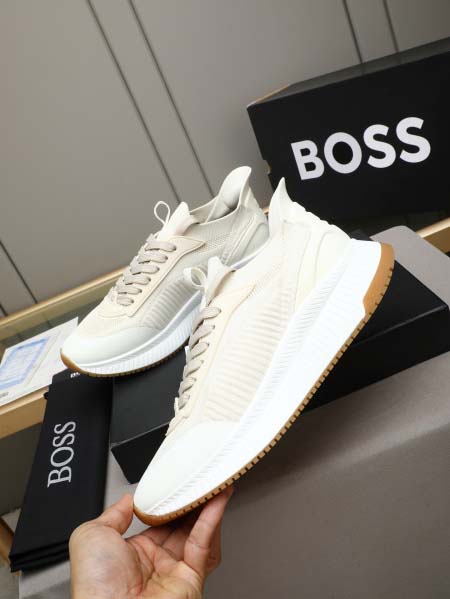 2026年7月18日入荷新品Bossカジュアルシューズ/スニーカー｜メンズ靴人気本革製ギフト/誕生日/TL工場