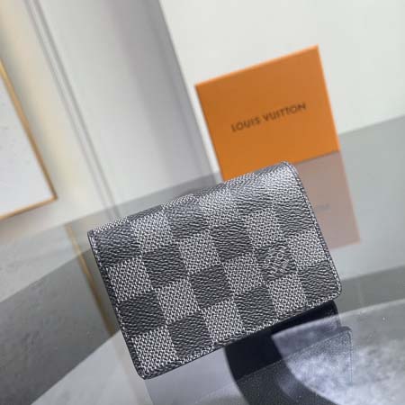 2026年7月19日入荷Louis VuittonM63801ENVELOPPE CARTE DE VISITE Damier GraphiteEnveloppe Carte de Visite-  高品質新作/誕生日プレゼント/XS工場