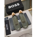 2026年7月18日入荷新品Bossカジュアルシューズ/スニーカー｜メンズ靴人気本革製ギフト/誕生日/TL工場