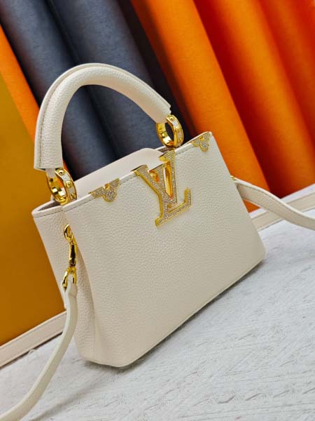 2026年8月8日入荷ヴィトンバッグM24583 M24584 M24585 M27164  Capucines Flower Crown Taurillon  Monogram   LV   :21.0 x 14.0 x 8.0 CM人気