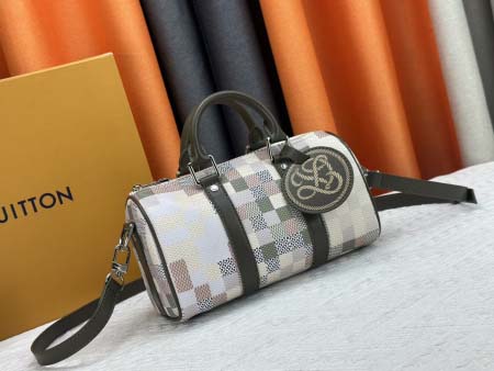 2026年8月8日入荷ヴィトンバッグ N00105 M20900.M46271M31044M11542M24849 Keepall 25  Monogram Eclipse Reverse  Keepall 25.0 x 15.0 x 11