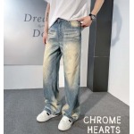 2026年8月3日春夏新作ファッション高品質Chrome heartsジーパン luols工場