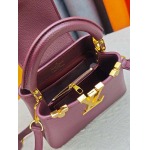 2026年8月8日入荷ヴィトンバッグ M24583 M24584 M24585 M27164  Capucines Flower Crown Taurillon  Monogram   LV   :21.0 x 14.0 x 8.0 CM人