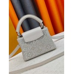 2026年8月8日入荷ヴィトンバッグM27168   LV Mirage  Capucines Nano  Exceptionals  Taurillon Monogram  LV 21x 14x 8(CM)人気の新作/誕生日プレゼント/Z