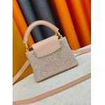 2026年8月8日入荷ヴィトンバッグM27168   LV Mirage  Capucines Nano  Exceptionals  Taurillon Monogram  LV 21x 14x 8(CM)人気の新作/誕生日プレゼント/Z