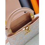 2026年8月8日入荷ヴィトンバッグ M27169   LV Mirage  Capucines Nano  Exceptionals  Taurillon Monogram  LV 27x 18x 9(CM)人気の新作/誕生日プレゼント/