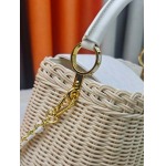 2026年8月8日入荷ヴィトンバッグM48865 M28549 M28548   Capucines BB Rattan  Monogram  LV   27 x 18 x 9 (CM)  人気の新作/誕生日プレゼント/ZC工場