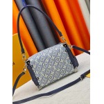 2026年8月8日入荷ヴィトンバッグM46358 M29796  Side Trunk  Denim  Rendez-Vous   Monogram S  lock 23.5x16x8.5cm人気の新作/誕生日プレゼント/ZC工場