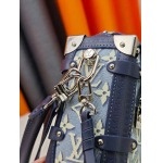 2026年8月8日入荷ヴィトンバッグM46358 M29796  Side Trunk  Denim  Rendez-Vous   Monogram S  lock 23.5x16x8.5cm人気の新作/誕生日プレゼント/ZC工場