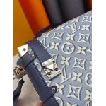 2026年8月8日入荷ヴィトンバッグM46358 M29796  Side Trunk  Denim  Rendez-Vous   Monogram S  lock 23.5x16x8.5cm人気の新作/誕生日プレゼント/ZC工場