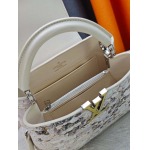 2026年8月8日入荷ヴィトンバッグM27323  []LV CapucinesEmpreinte+LVlogo+27 -18- 9人気の新作/誕生日プレゼント/ZC工場