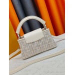 2026年8月8日入荷ヴィトンバッグM26347   LV Mirage  Capucines Nano  Exceptionals  Taurillon Monogram  LV 22x12x 8(CM)人気の新作/誕生日プレゼント/ZC