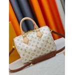 2026年8月8日入荷ヴィトンバッグSPEEDY BANDOULIRE 25  M2A038   Monogram Dune   26 x 19 x 人気の新作/誕生日プレゼント/ZC工場