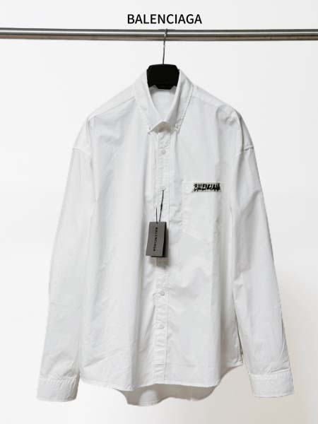 2026年8月25日秋冬新作Balenciagaシャツ高品質...