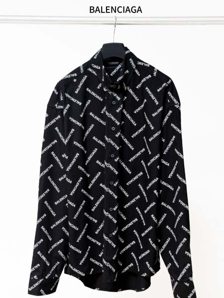 2026年8月25日秋冬新作Balenciagaシャツ高品質...
