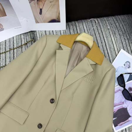 2026年10月6日入荷秋冬新作 Miumiu背広女性用ファッション/誕生日プレゼント/贈り物 can工場