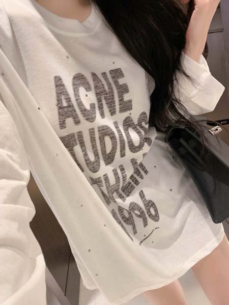 2026年10月6日入荷秋冬新作Acne半袖 tシャツ女性用ファッション/誕生日プレゼント/贈り物 can工場