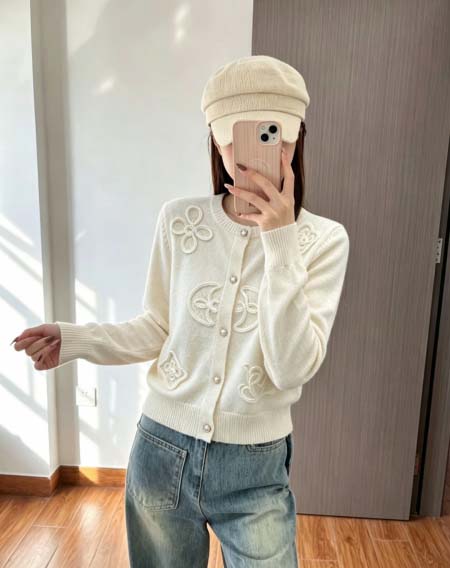 2026年10月8日入荷秋冬新作Louis Vuitton ニットカーディガン  女性用ファッション/誕生日プレゼント/贈り物 can工場