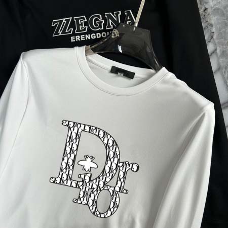 2026年10月10日入荷新作Dior 長袖Tシャツ /（ブランドタグ（ネームタグ）の後縫い）JX工場