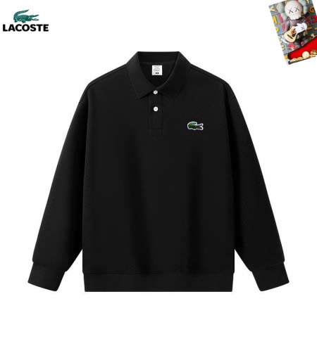 2026年10月10日入荷新作Lacoste 長袖Tシャツ /（ブランドタグ（ネームタグ）の後縫い）JX工場