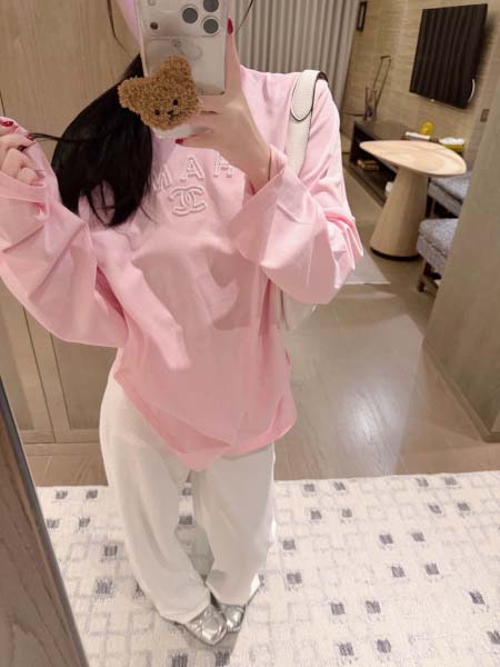 2026年10月15日入荷秋冬新作Chaneltシャツ女性用ファッション/誕生日プレゼント/贈り物 can工場