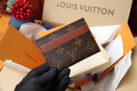 2026年10月15日新作高品質Louis Vuitton 財布E CARTES DOUBLE M62170，Monogram Eclipse /LH工場