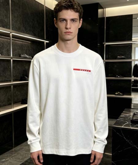 2026年10月26日入荷秋冬新作Prada長袖Tシャツ高級品超厳選★入手困難/誕生日プレゼント/LD工場