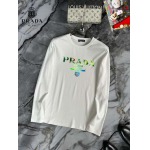 2026年10月10日入荷新作Prada 長袖Tシャツ /（ブランドタグ（ネームタグ）の後縫い）JX工場